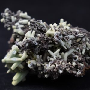 Rare Plumbogummite Cluster - Daoping Mine, China, Blue-Green Pseudomorphs after Pyromorphite - 21 grams