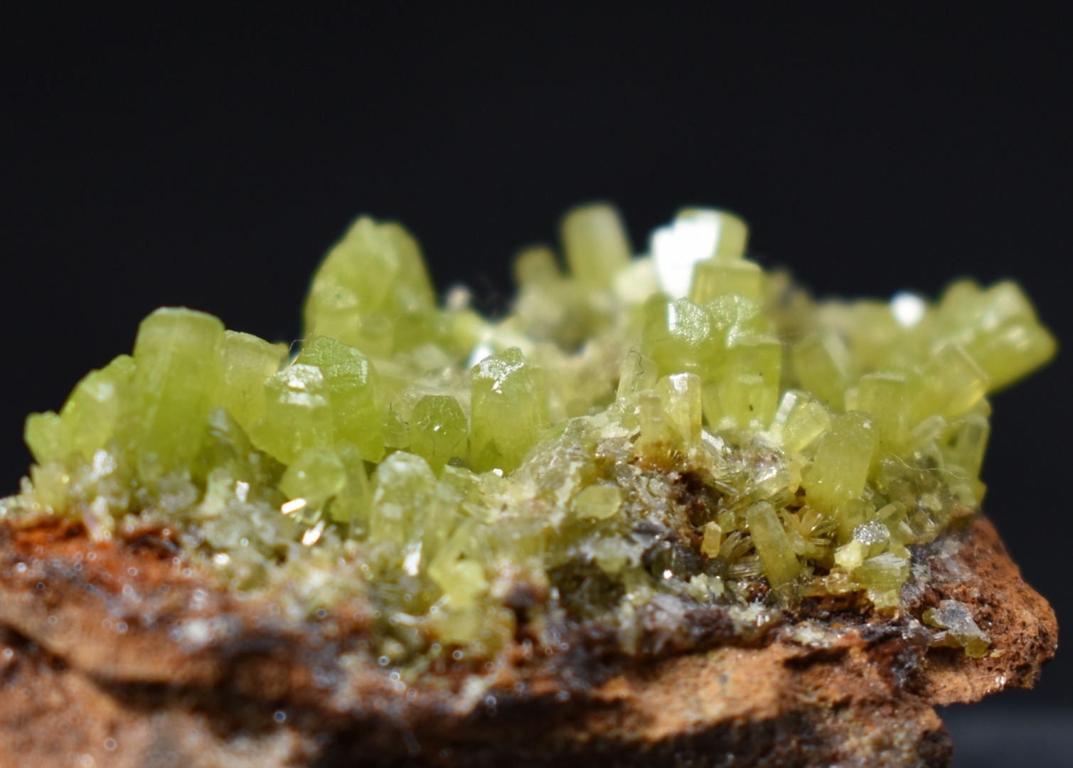 Lustrous Apple Green Pyromorphite Crystal - Daoping Mine, China - Rare - 9.7 grams - Image 7