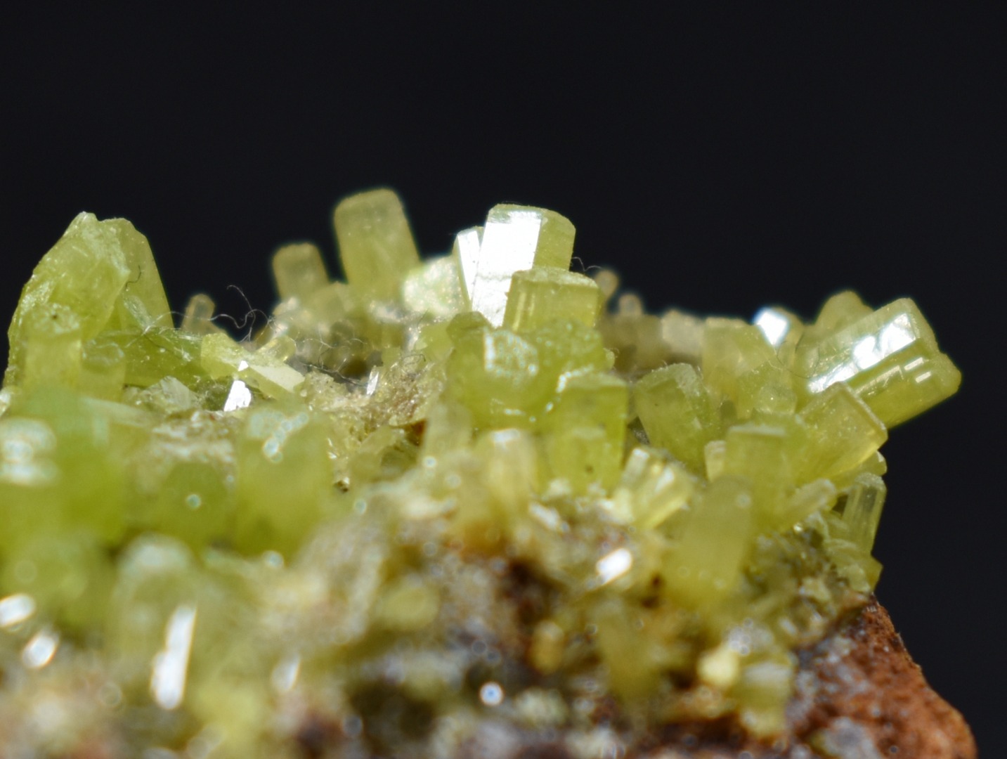 Lustrous Apple Green Pyromorphite Crystal - Daoping Mine, China - Rare - 9.7 grams - Image 8