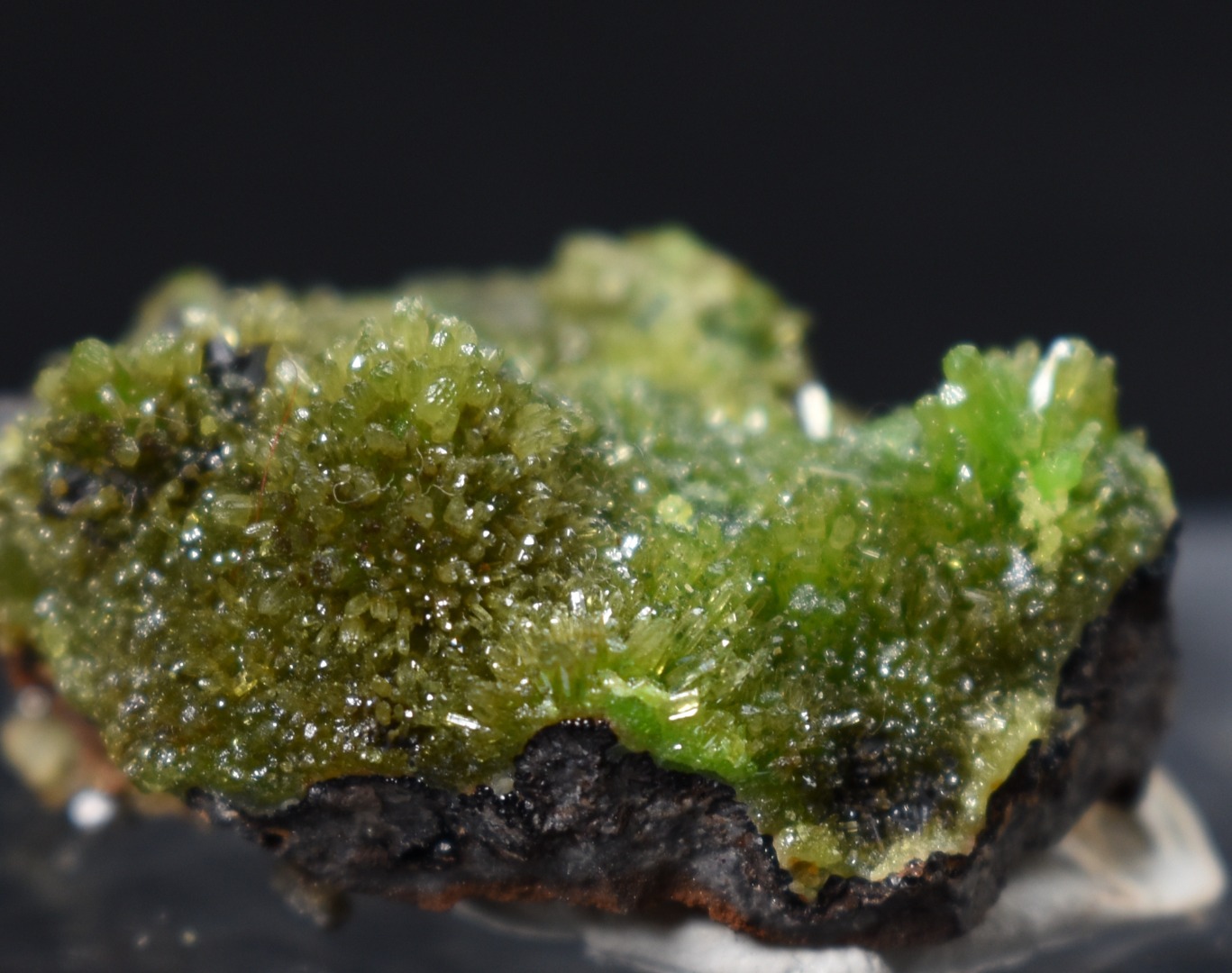Lustrous Apple Green Pyromorphite Crystal - Daoping Mine, China - Rare - 18 grams - Image 5