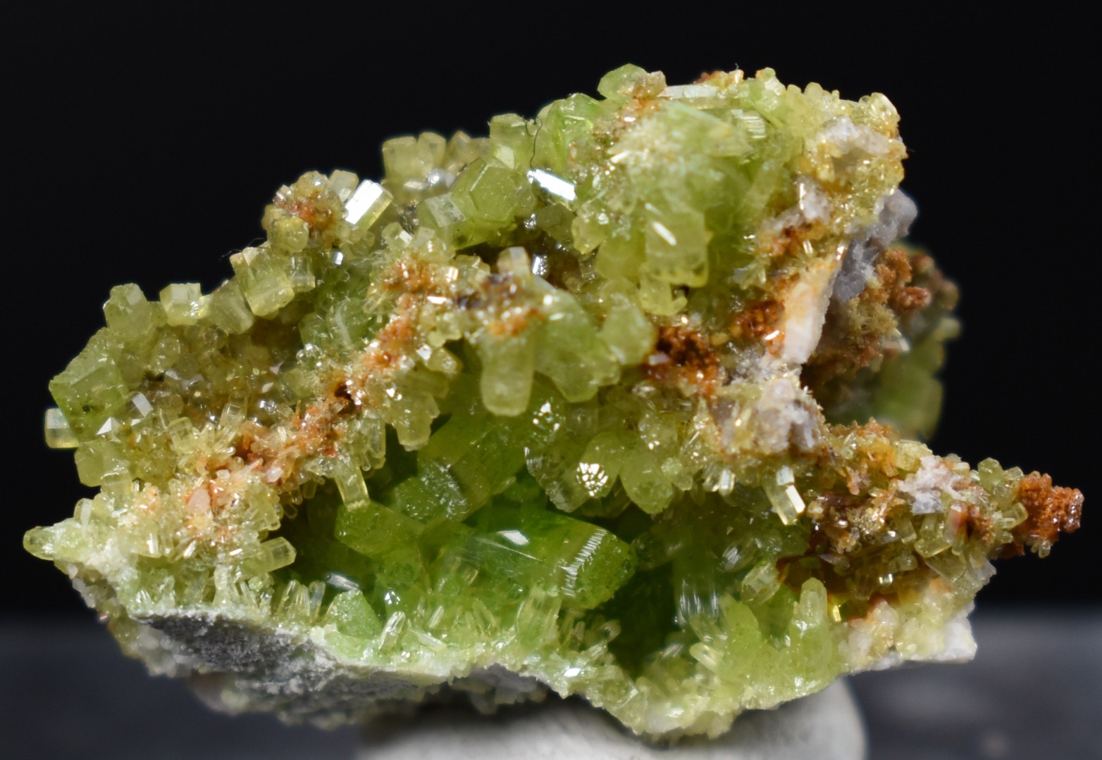 Lustrous Apple Green Pyromorphite Crystal - Daoping Mine, China - Rare - 10.7 grams - Image 6