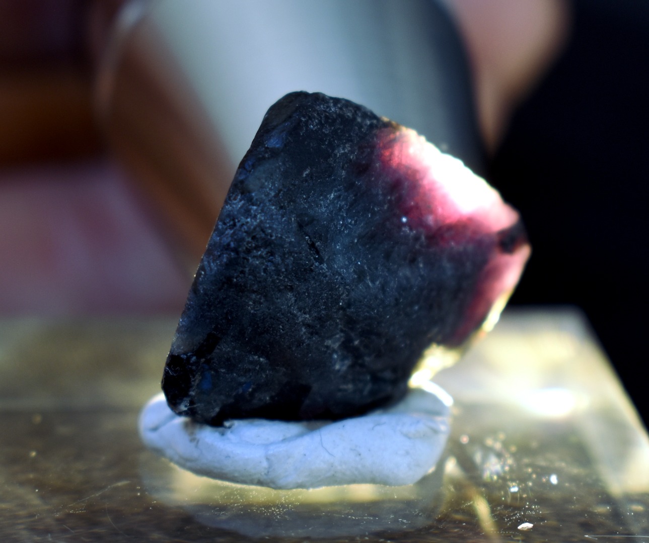 Natural Alexandrite / Chrysoberyl Rough Crystal from Brazil | Rare Colour Change Alexandrite Specimen - 1 PC - 34CT - Image 2