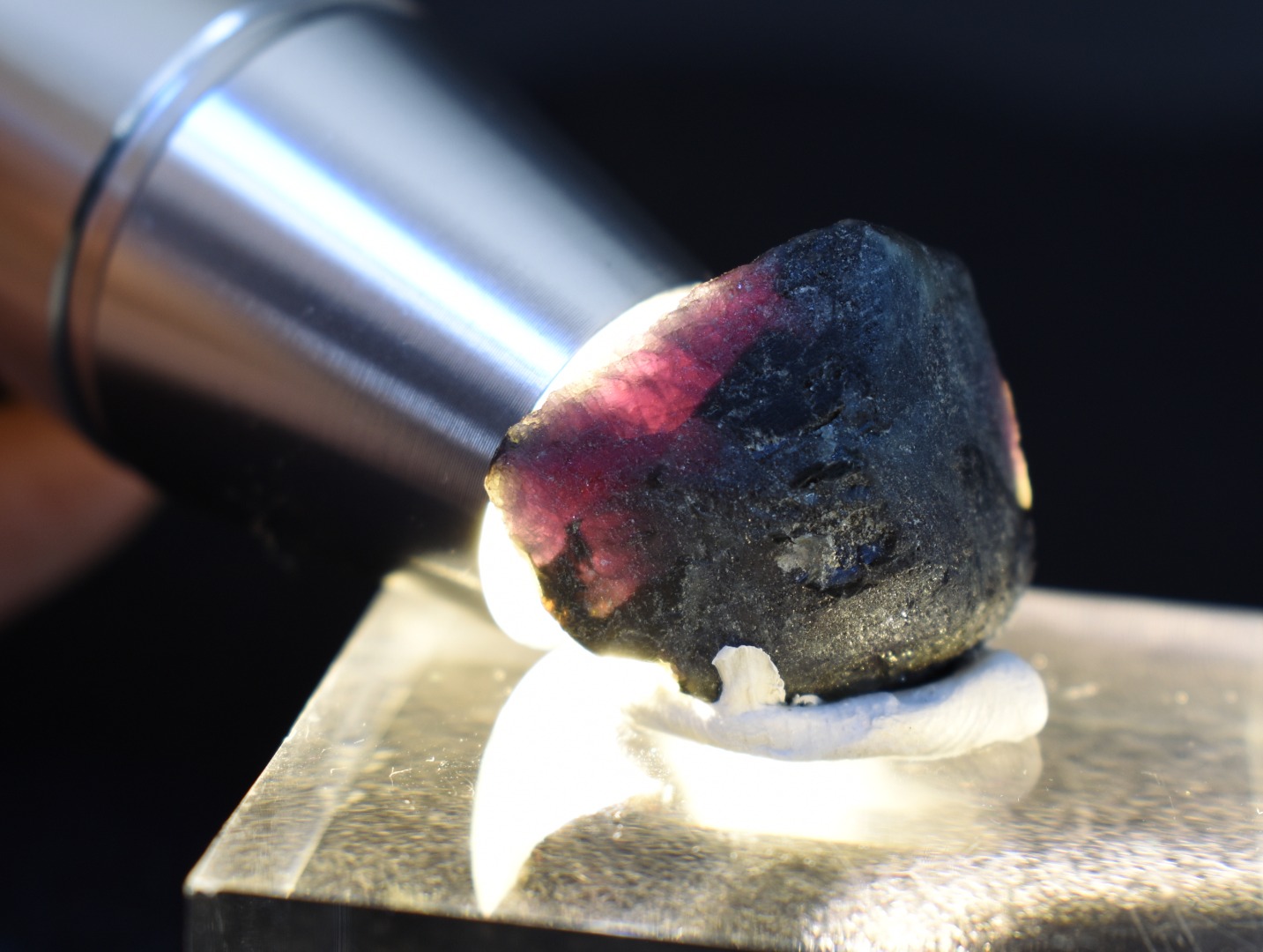 Natural Alexandrite / Chrysoberyl Rough Crystal from Brazil | Rare Colour Change Alexandrite Specimen - 1 PC - 34CT