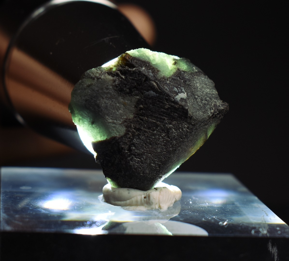 Natural Alexandrite / Chrysoberyl Rough Crystal from Brazil | Rare Colour Change Alexandrite Specimen - 1 PC - 27CT - Image 2