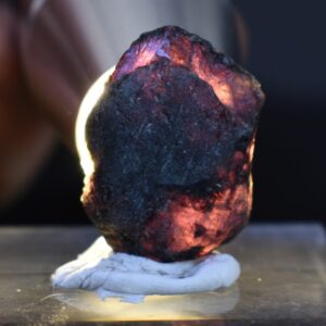 Natural Alexandrite / Chrysoberyl Rough Crystal from Brazil | Rare Colour Change Alexandrite Specimen - 1 PC - 38CT