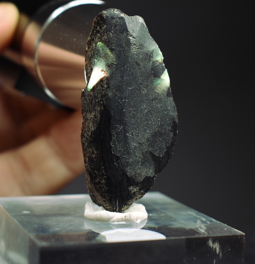 Natural Alexandrite / Chrysoberyl Rough Crystal from Brazil | Rare Colour Change Alexandrite Specimen - 1 PC - 61CT - Image 2