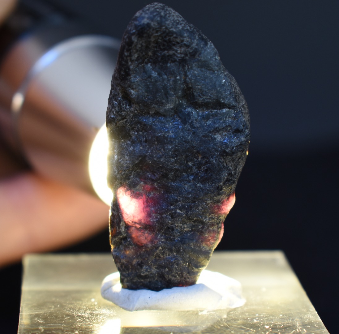 Natural Alexandrite / Chrysoberyl Rough Crystal from Brazil | Rare Colour Change Alexandrite Specimen - 1 PC - 61CT