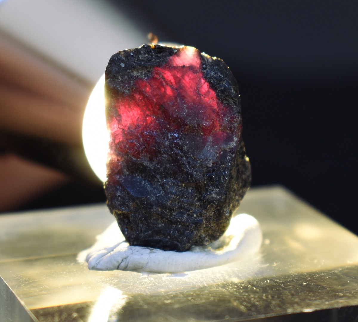 Natural Alexandrite / Chrysoberyl Rough Crystal from Brazil | Rare Colour Change Alexandrite Specimen - 1 PC - 31CT