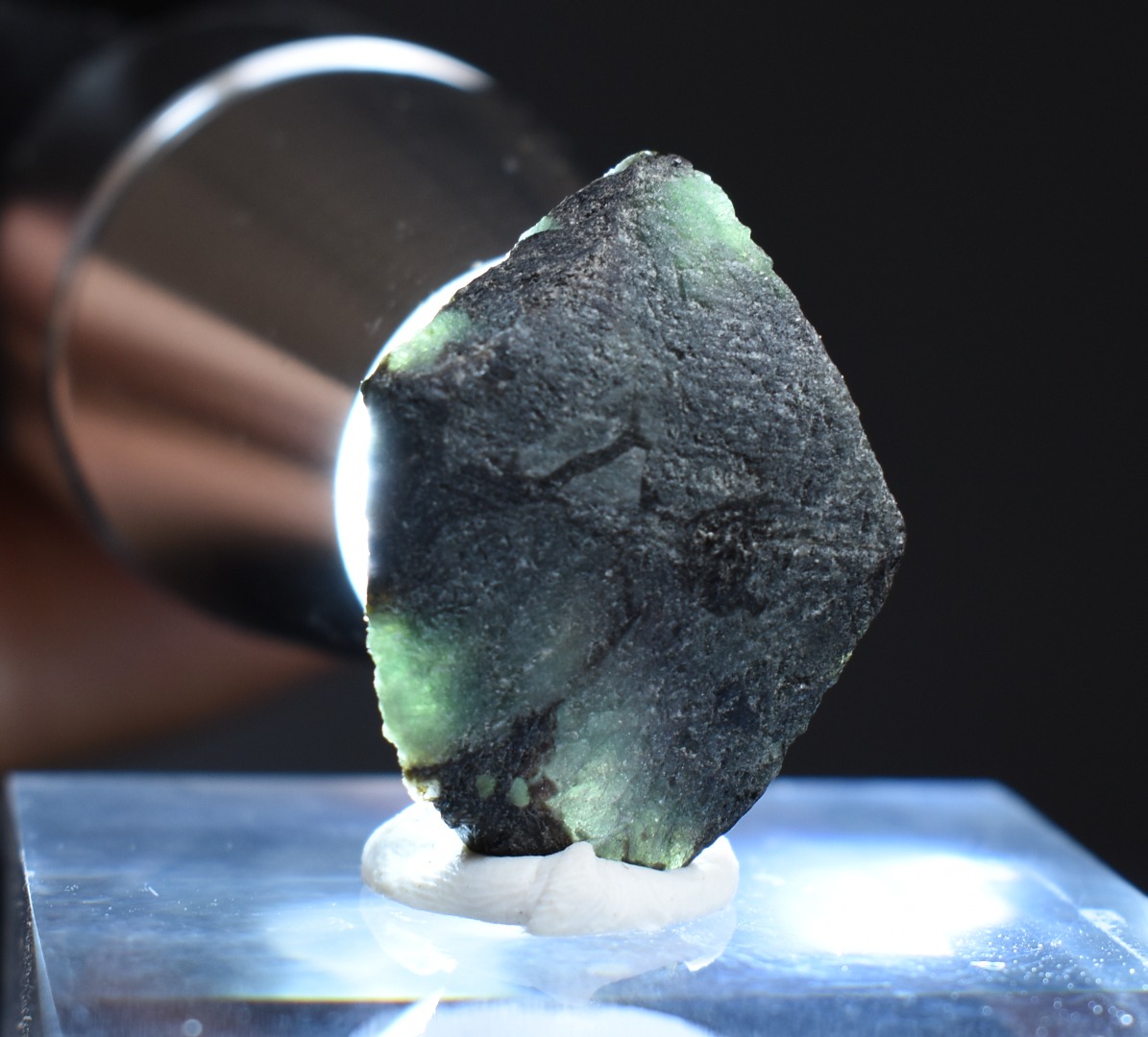 Natural Alexandrite / Chrysoberyl Rough Crystal from Brazil | Rare Colour Change Alexandrite Specimen - 1 PC - 31CT - Image 2
