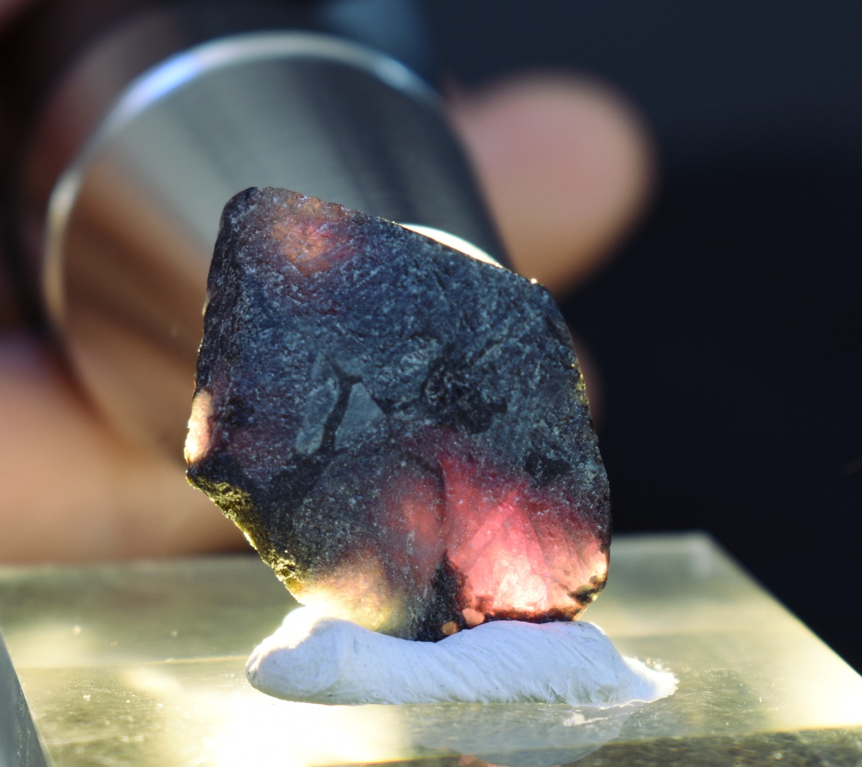 Natural Alexandrite / Chrysoberyl Rough Crystal from Brazil | Rare Colour Change Alexandrite Specimen - 1 PC - 31CT - Image 5